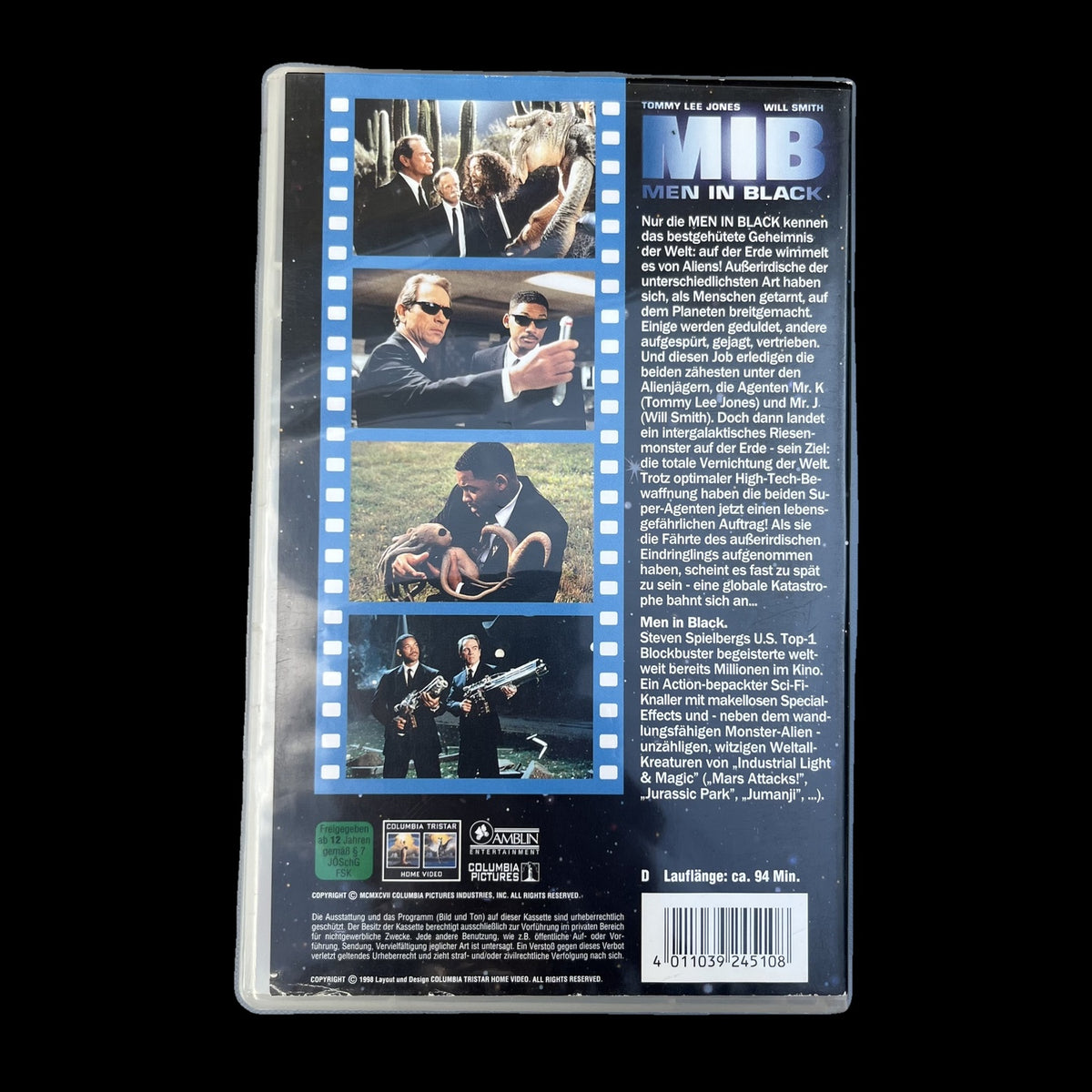 Men in Black - Mit Will Smith Musikvideo - Sci-Fi & Fantasy - PAL - Gebraucht