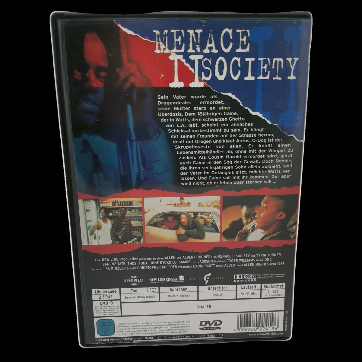 Menace II Society - Klassiker - Kultfilm - Kinowelt DVD - Drama - DVD - Sehr gut