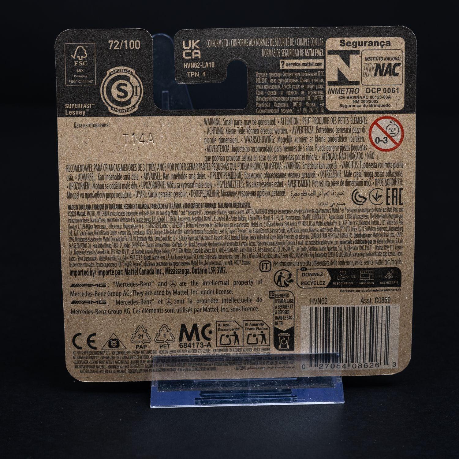mercedes-amg-sl-63-standmodell-mattel-matchbox-164-ovp-2 - Utopia Collectibles