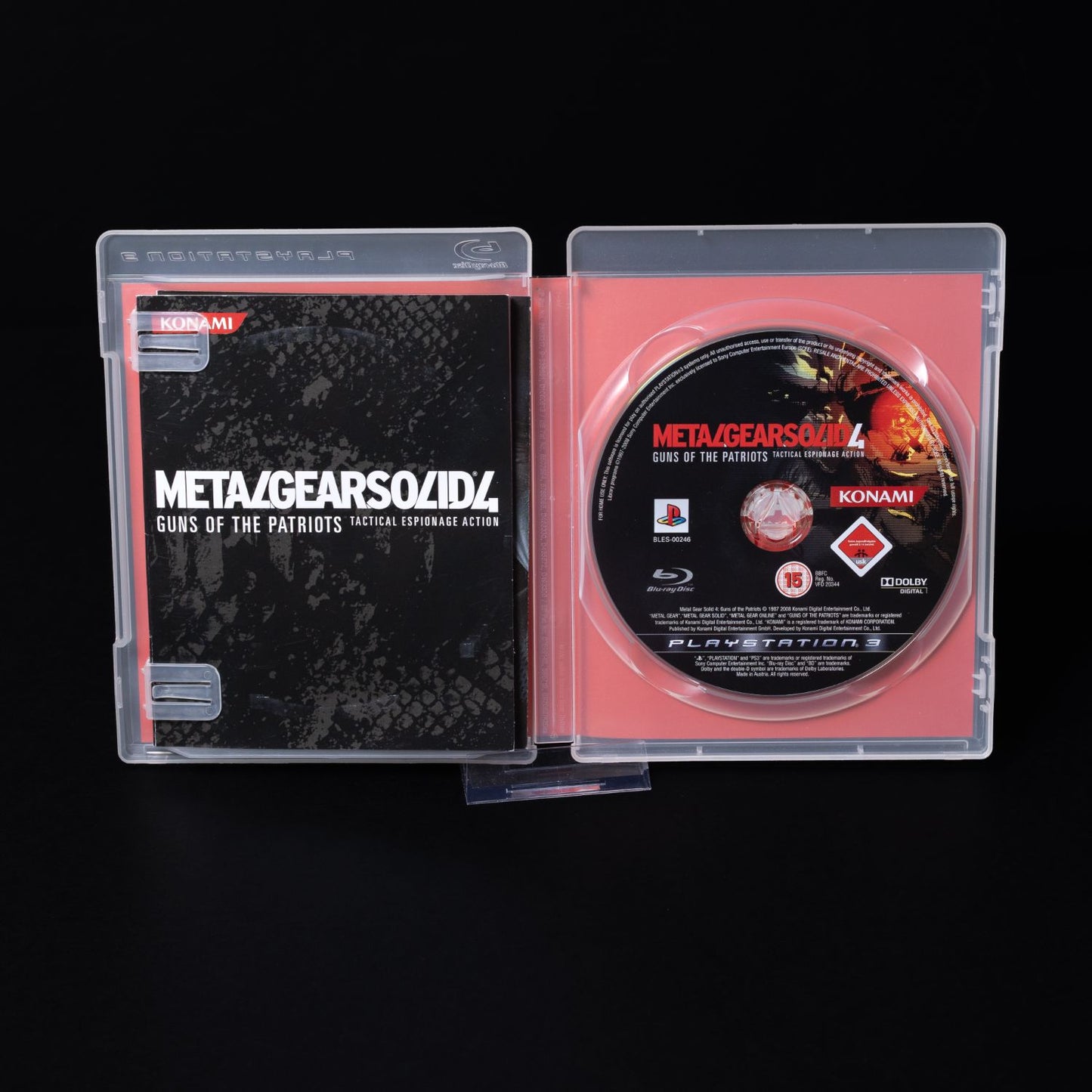 Metal Gear Solid 4: Guns of the Patriots - PS3 Spiel - PAL - CiB - Zustand Gut