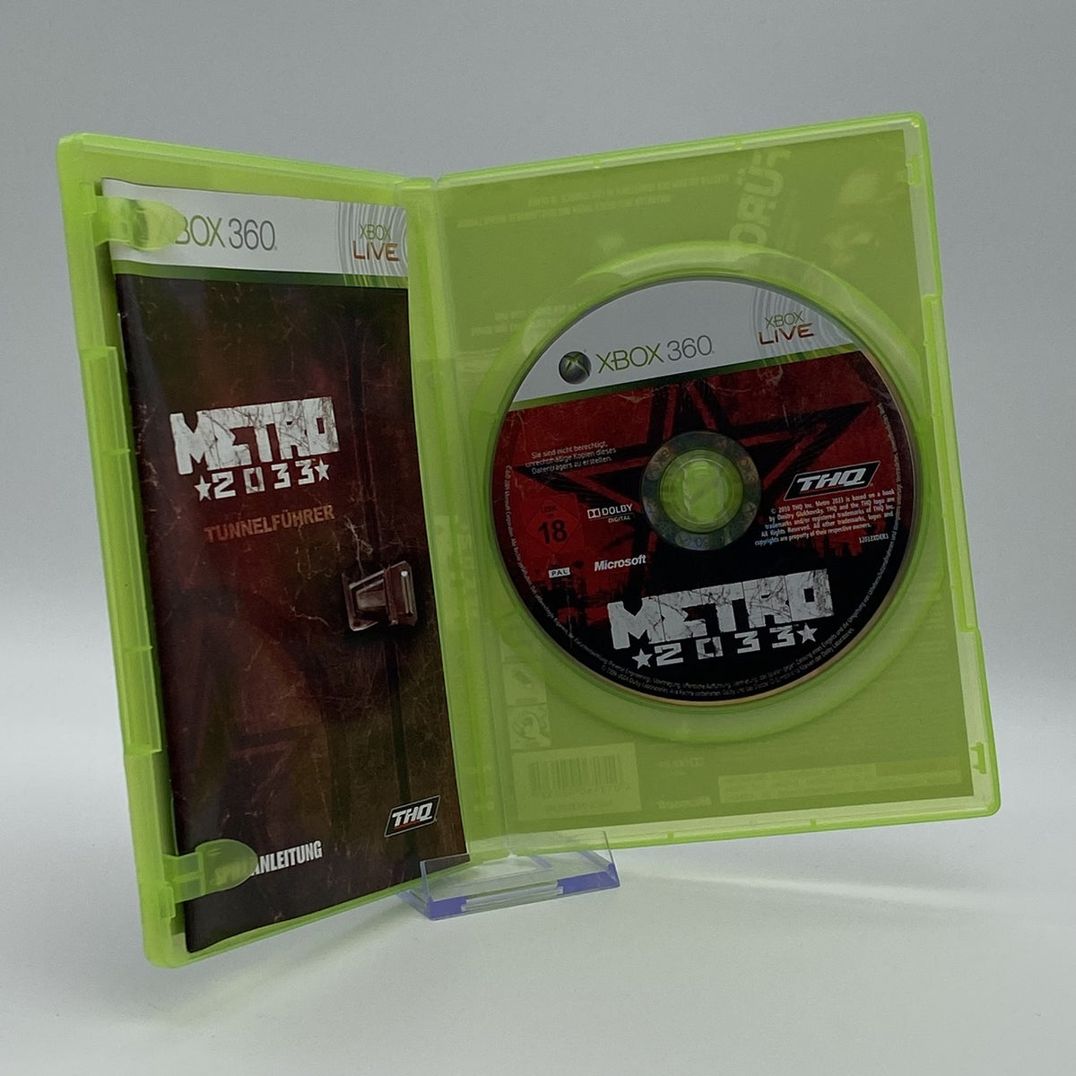 Metro 2033 - Xbox 360 Spiel - CiB - PAL - Deutsch - Zustand Sehr Gut