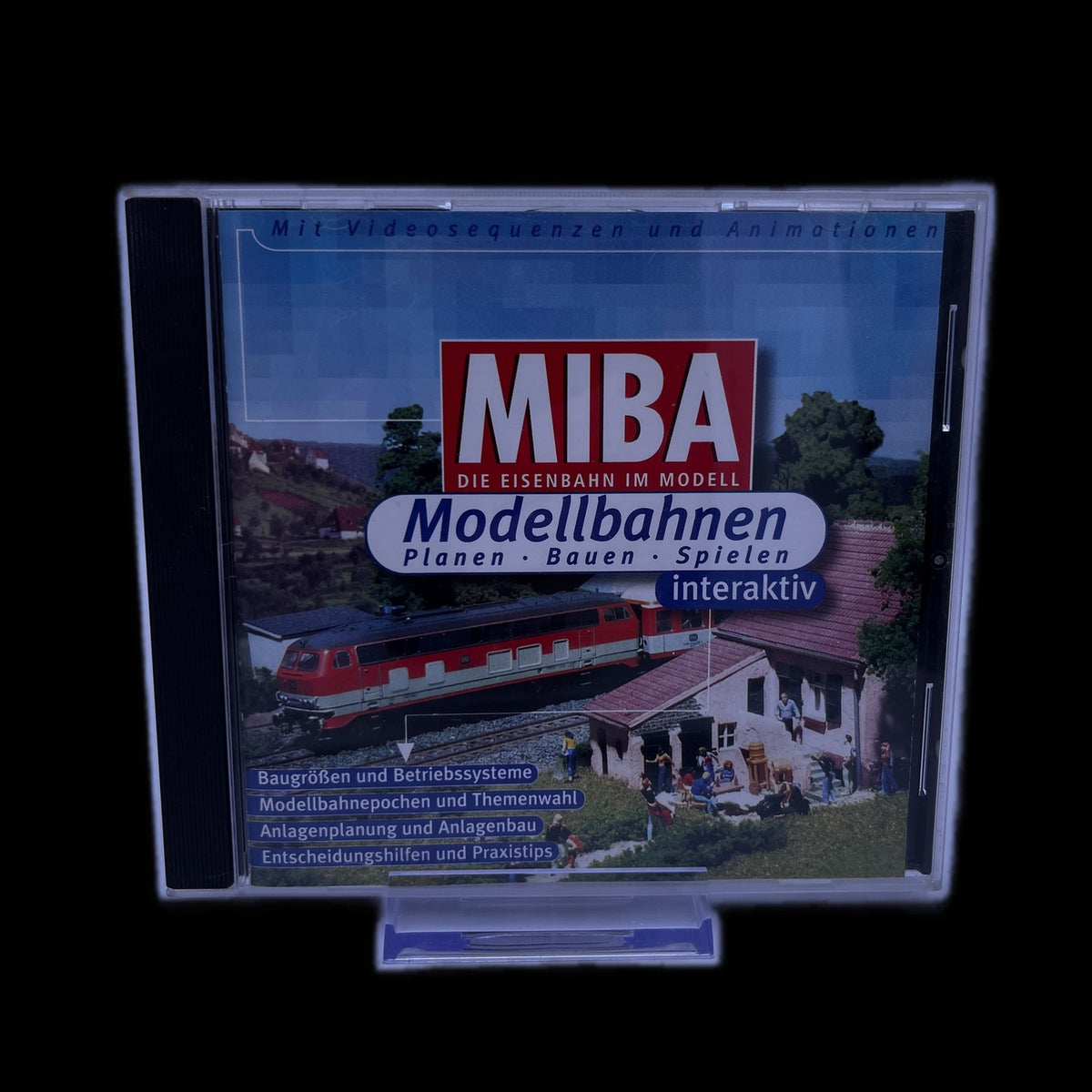 MIBA Modellbahnen Planen Bauen Spielen Interaktiv - PC - deutsch - Gebraucht