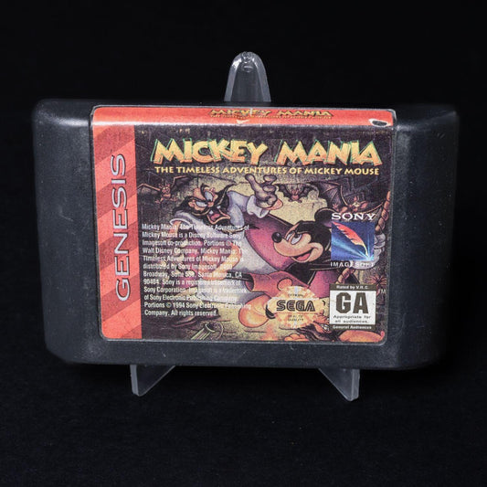 mickey-mania-sega-genesis-spiel-nur-modul-zustand-gut-1 - Utopia Collectibles