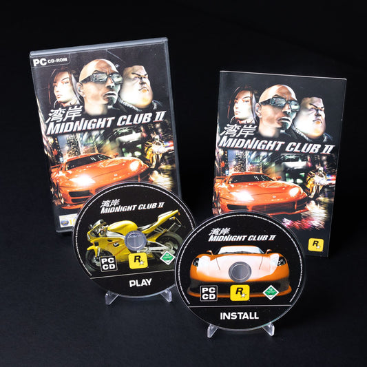 Midnight Club 2 Los Angeles / Paris / Tokyo - PC Spiel - CiB - Zustand Sehr Gut