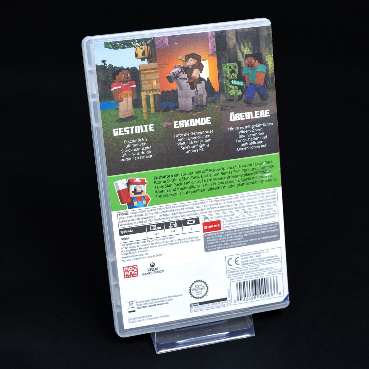Minecraft - Nintendo Switch Spiel - Zustand Sehr Gut