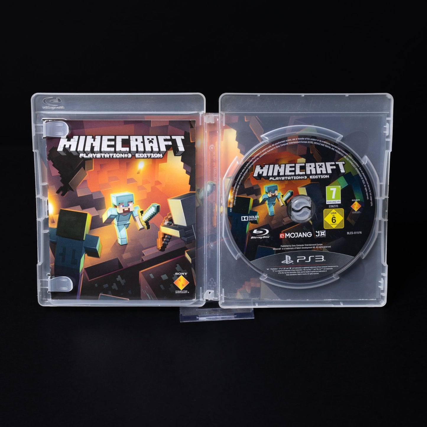 Minecraft - Playstation 3 PS3 Spiel - PAL Deutsch - Zustand Okay