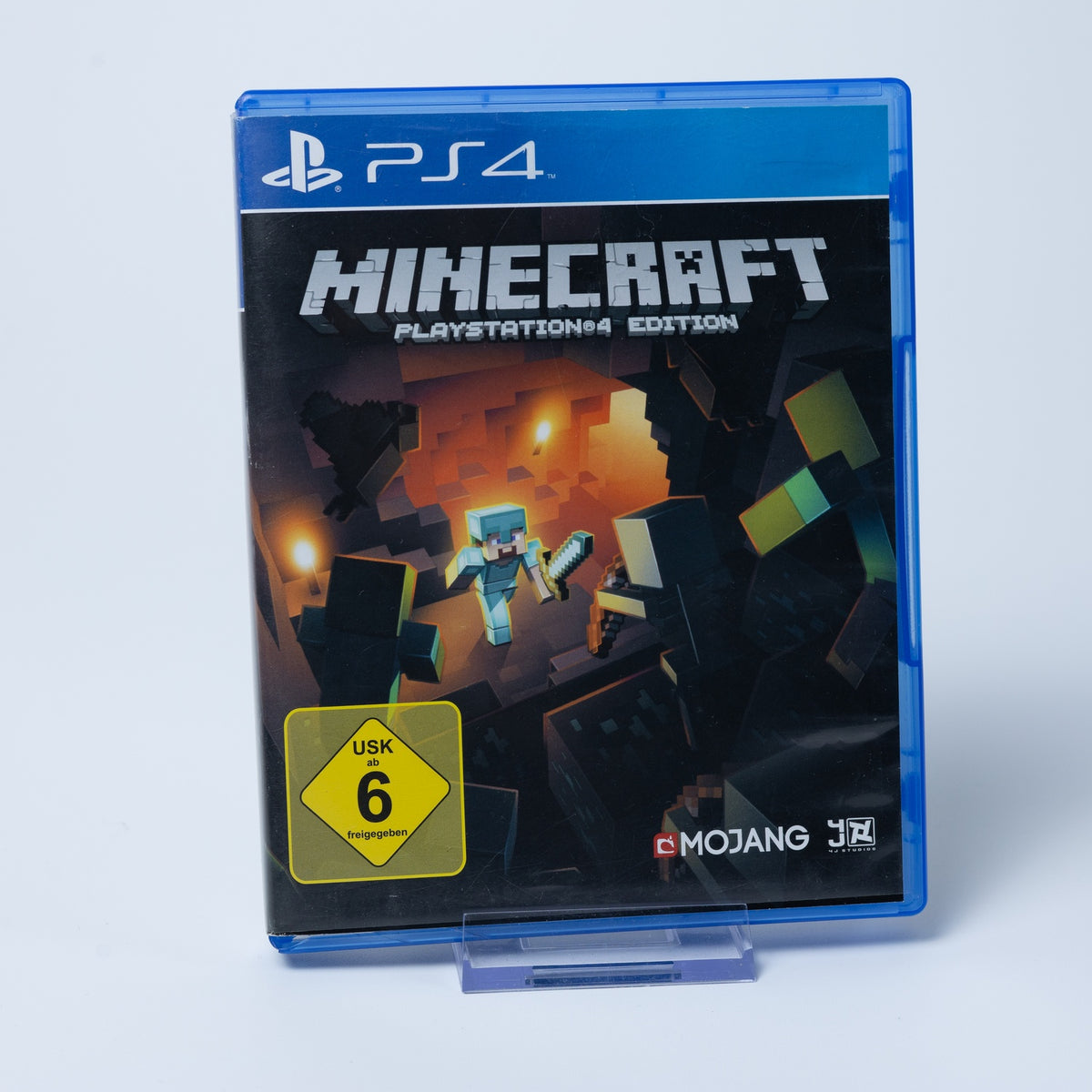 Minecraft - Playstation 4 PS4 Edition - PAL - Zustand Okay (Case beschädigt)