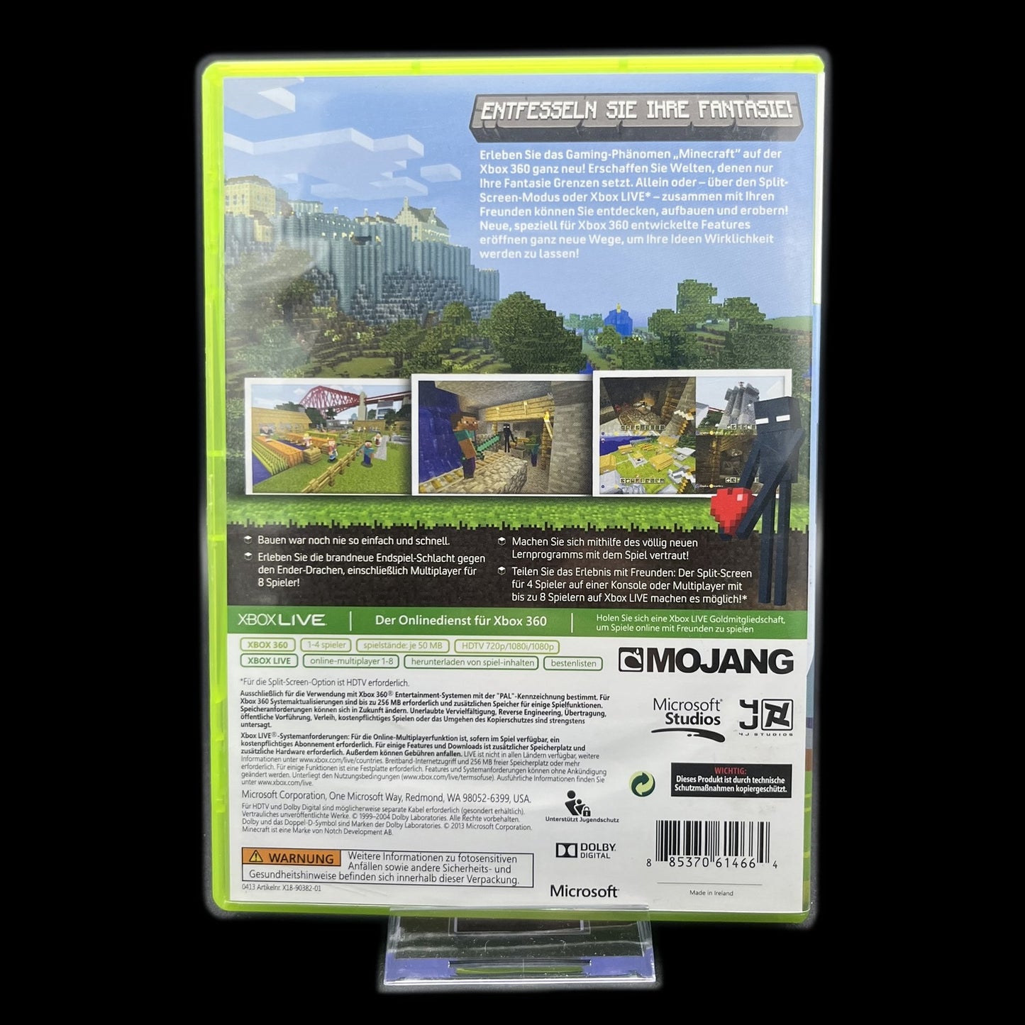 Minecraft: Xbox 360 Edition - Xbox 360 - Complete in Box - deutsch - Gebraucht
