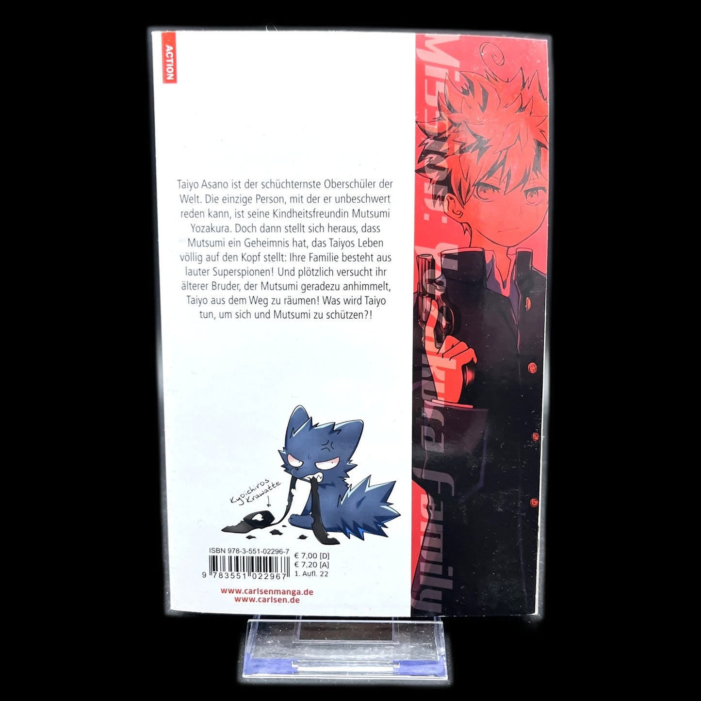 Mission: Yozakura Family - Band 1 - Carlsen Manga - Deutsch - Shonen - Gebraucht
