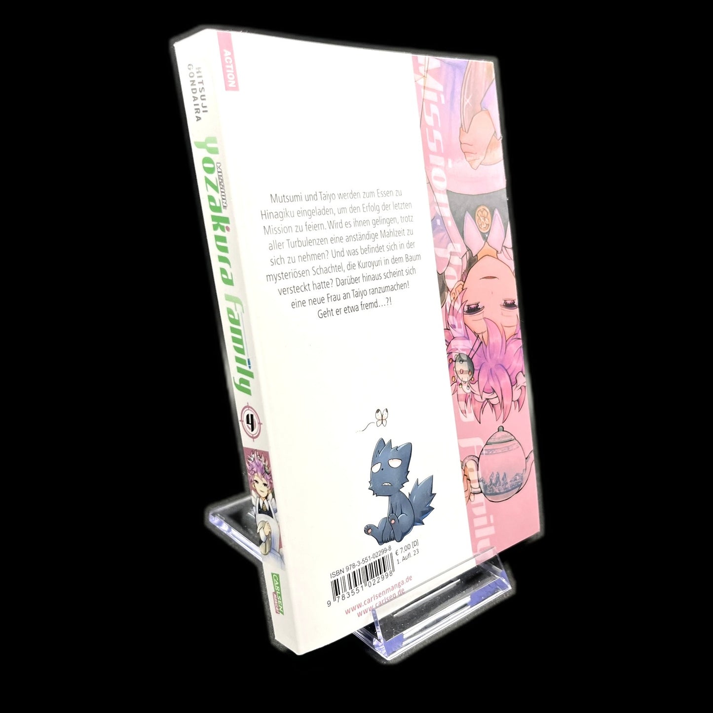 Mission: Yozakura Family - Band 4 - Carlsen Manga - Deutsch - Shonen - Gebraucht
