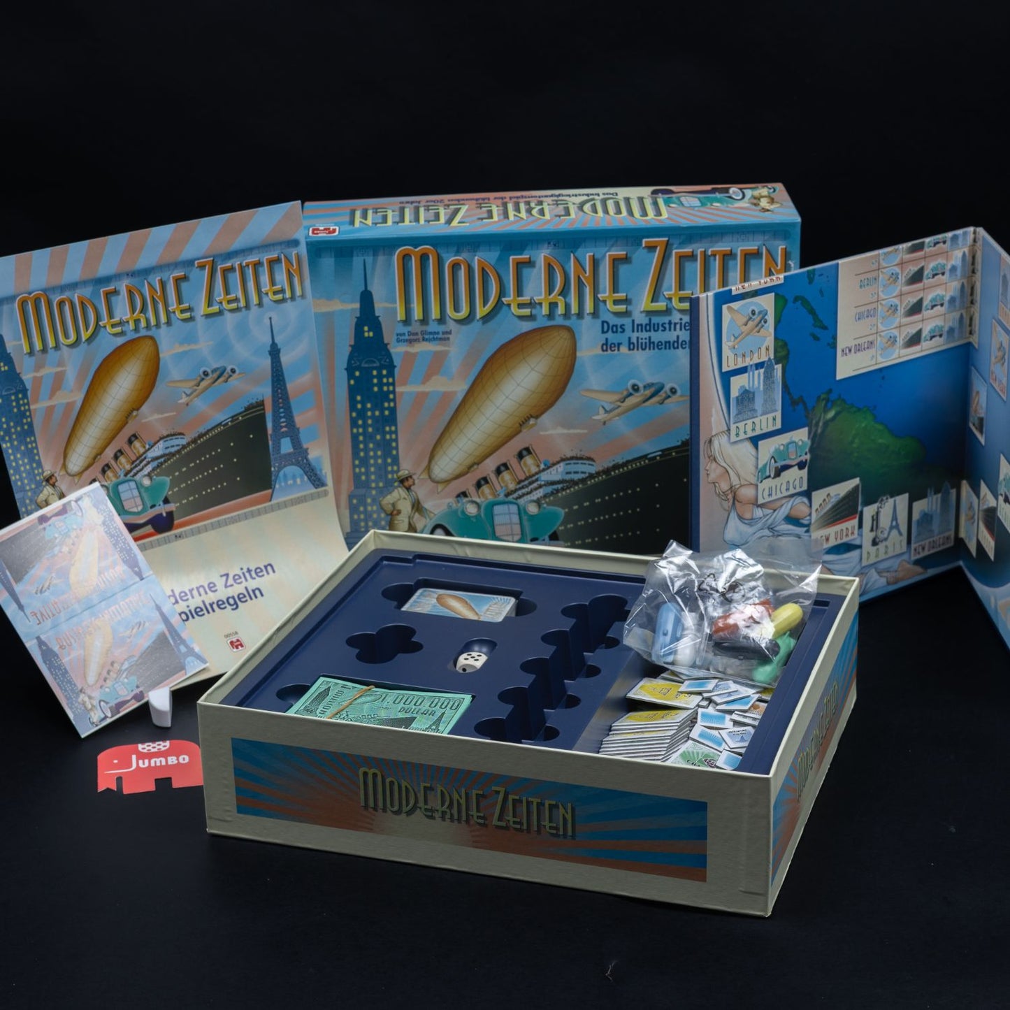 Moderne Zeiten - Brettspiel Industriegigantenspiel - Vollständig - Top Zustand