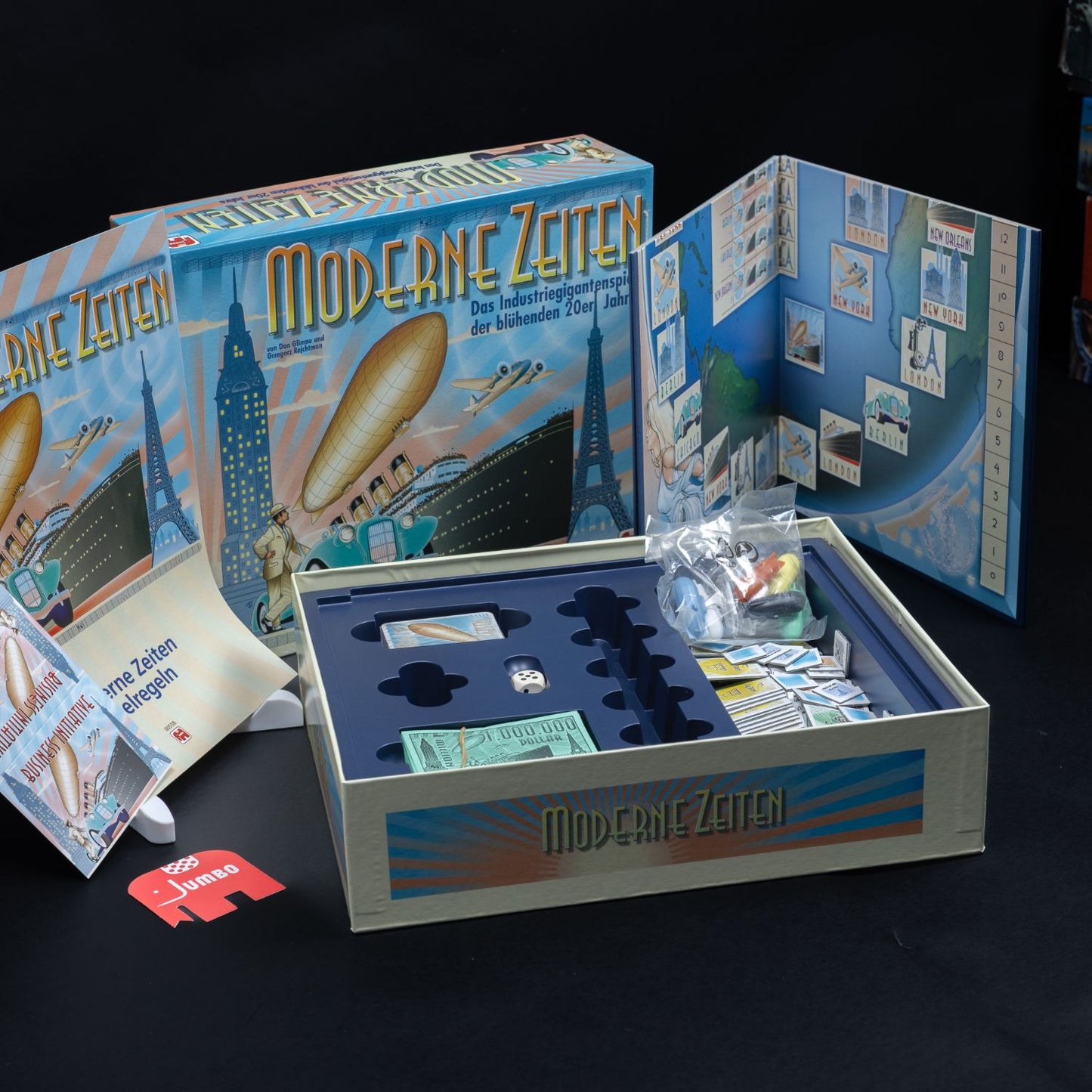 Moderne Zeiten - Brettspiel Industriegigantenspiel - Vollständig - Top Zustand