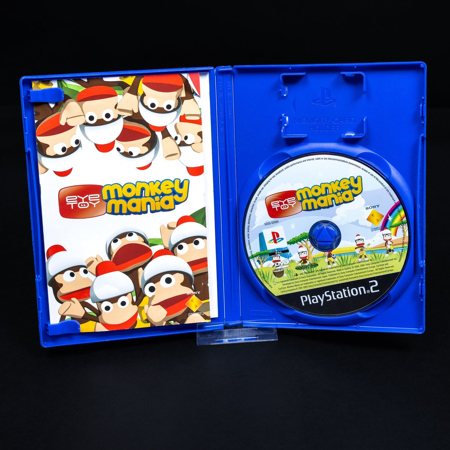 Monkey Mania - Playstation 2 PS2 Eye Toy Spiel - CiB - Zustand Sehr Gut