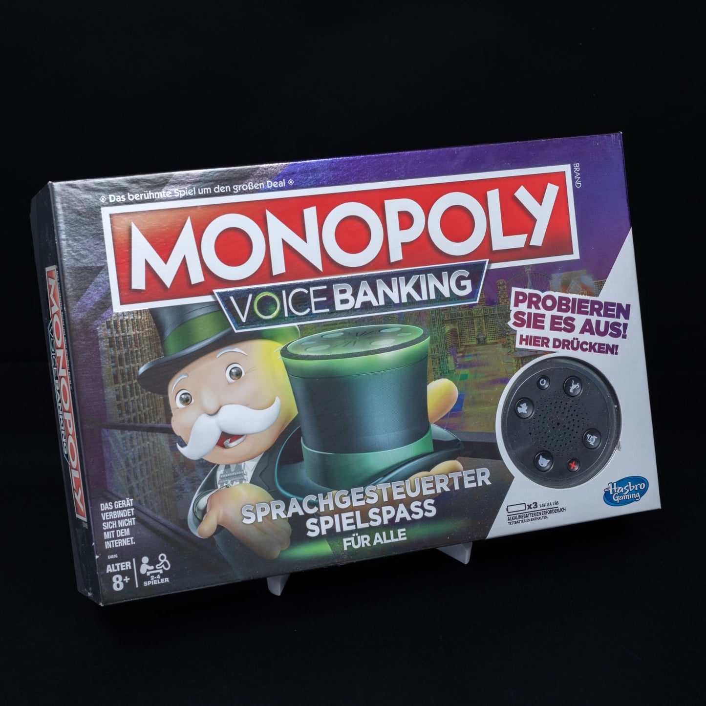 Monopoly - Voice Banking - Hasbro - Brettspiel - Vollständig - Zustand sehr gut