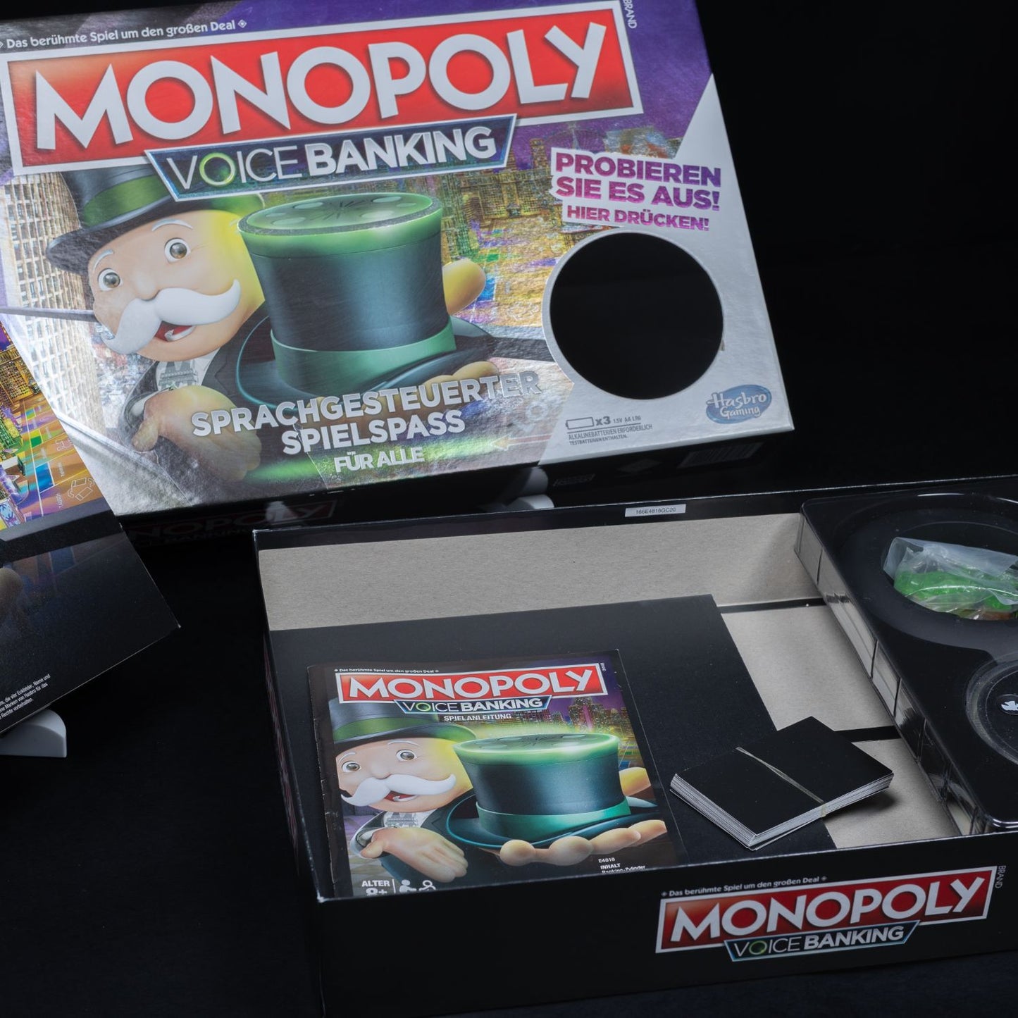 Monopoly - Voice Banking - Hasbro - Brettspiel - Vollständig - Zustand sehr gut