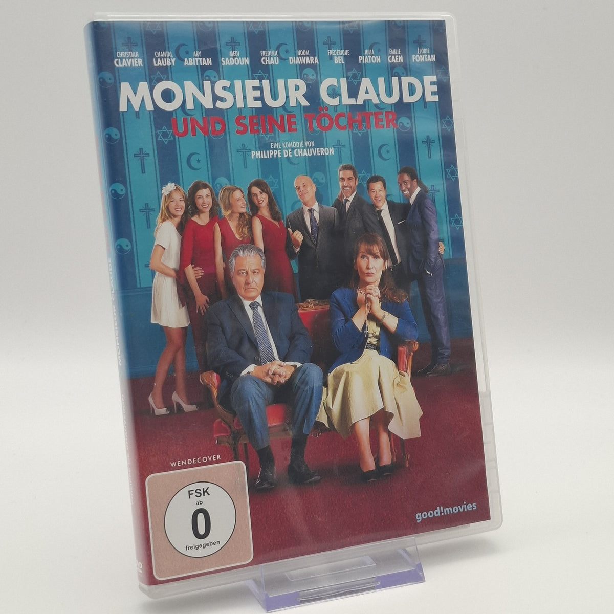 Monsieur Claude und Seine Töchter - Wendecover - DVD - Film - Zustand Sehr Gut