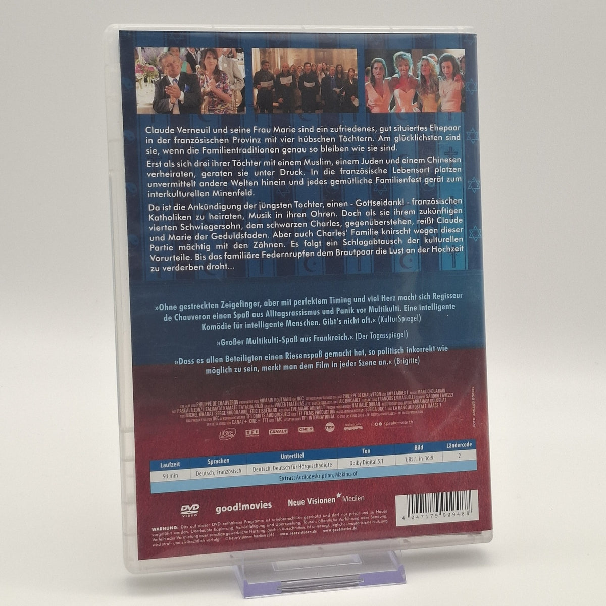 Monsieur Claude und Seine Töchter - Wendecover - DVD - Film - Zustand Sehr Gut