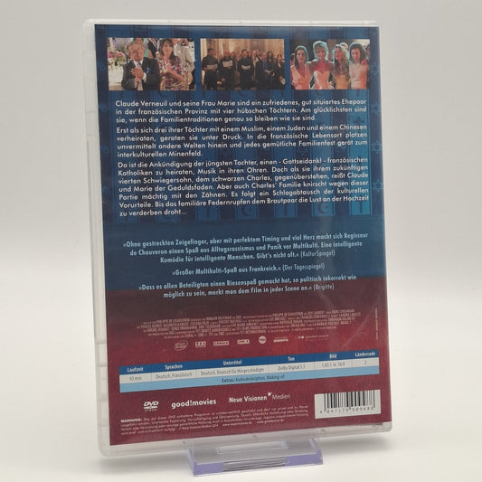 Monsieur Claude und Seine Töchter - Wendecover - DVD - Film - Zustand Sehr Gut