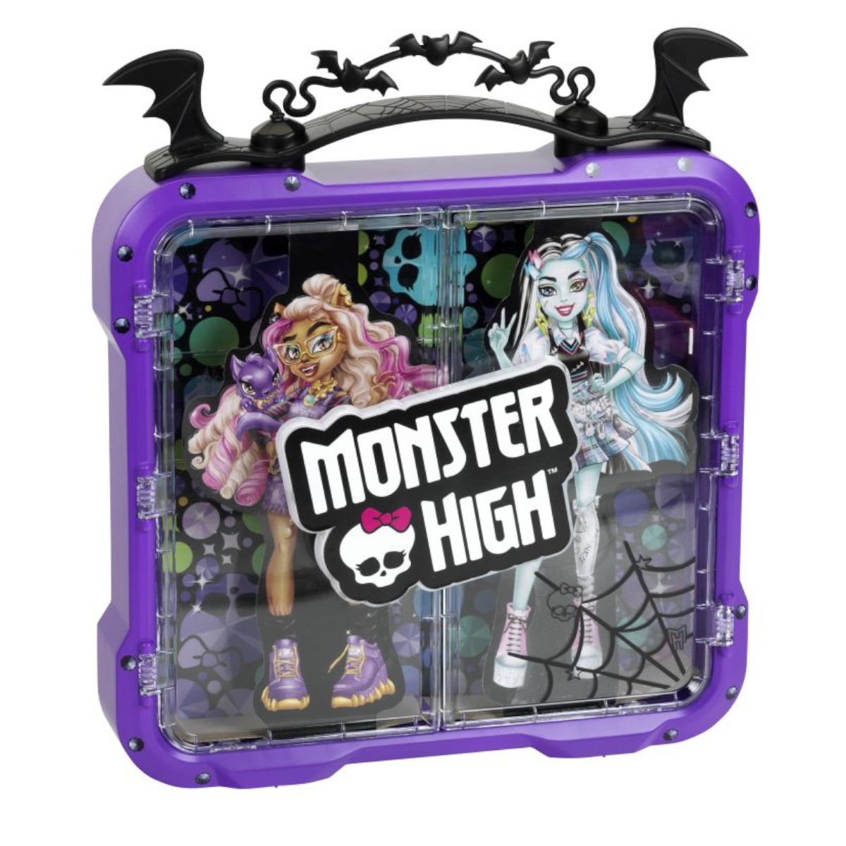 Monster High - Doll Case - Puppen Vitrine / Schaukasten & Koffer - NEU