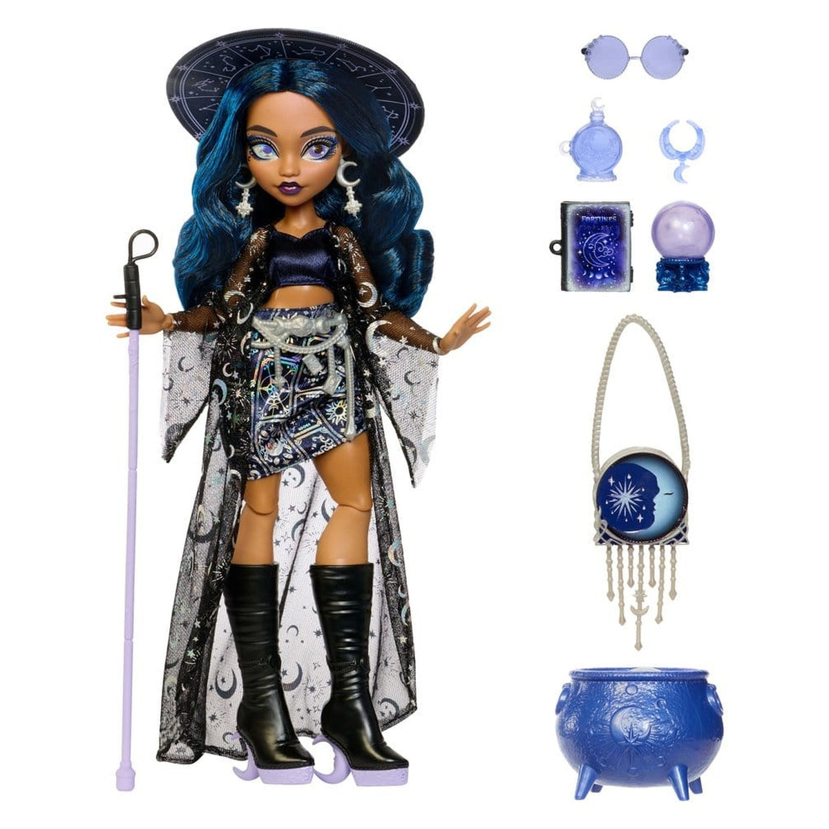 Monster High Moonspell Magic Puppe Claire de Luna - Kunststoff - Neu & OVP