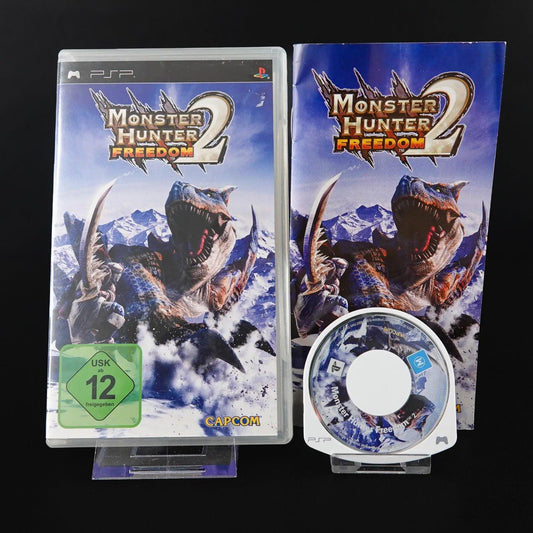 monster-hunter-2-freedom-playstation-portable-psp-cib-komplett-gebraucht-1 - Utopia Collectibles