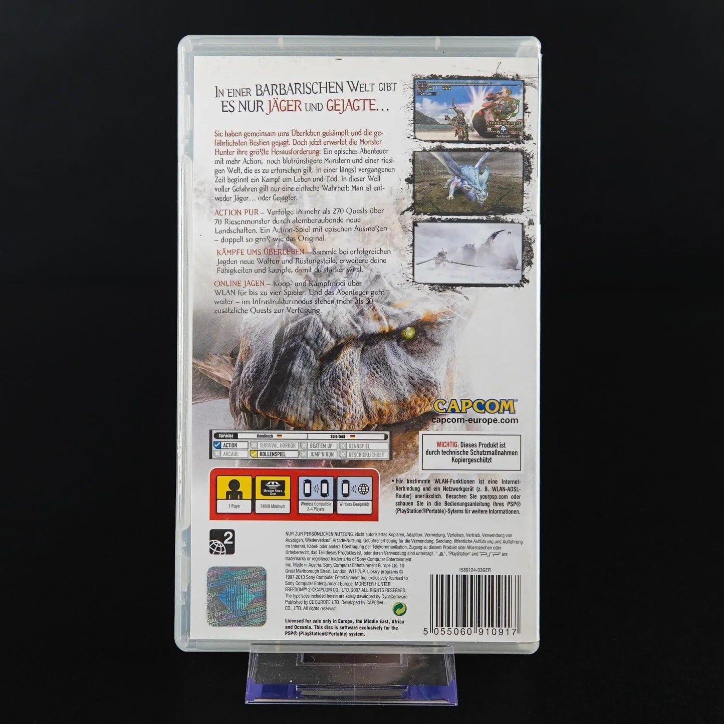 monster-hunter-2-freedom-playstation-portable-psp-cib-komplett-gebraucht-4 - Utopia Collectibles