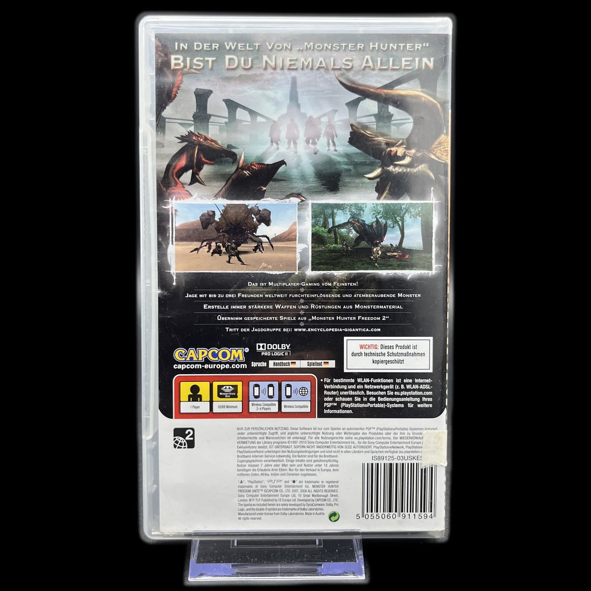 Monster Hunter Freedom Unite - Playstation Portable PSP - deutsch - Gebraucht