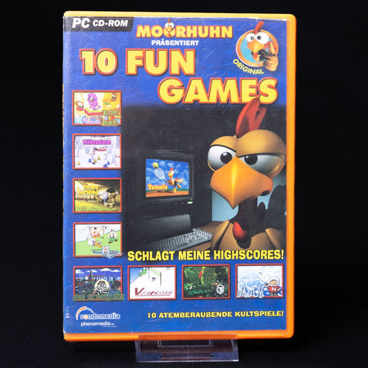 Moorhuhn präsentiert 10 Fun Games - PC Spiel - Deutsch - Gebraucht