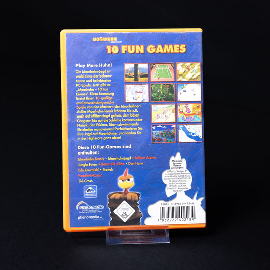Moorhuhn präsentiert 10 Fun Games - PC Spiel - Deutsch - Gebraucht