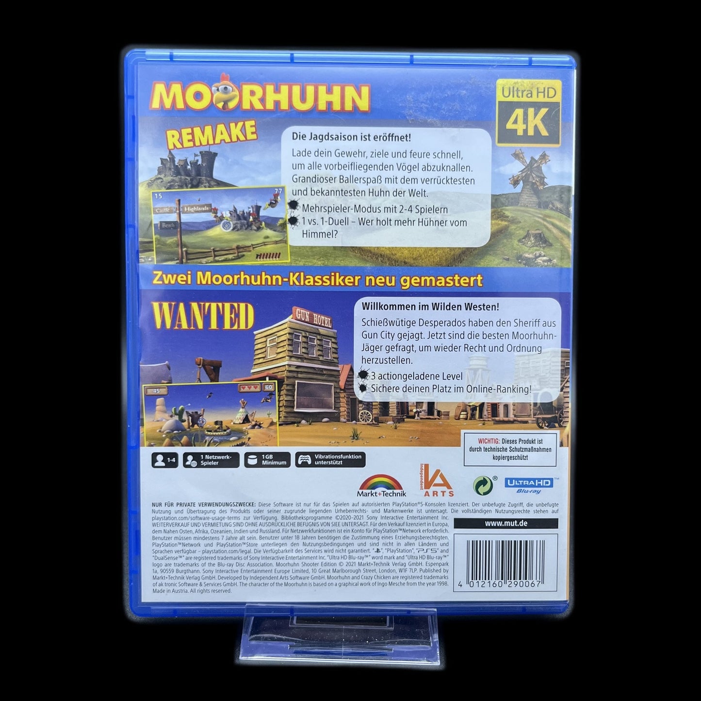 Moorhuhn Shooter Edition - Playstation 5 - Complete in Box - deutsch - Gebraucht