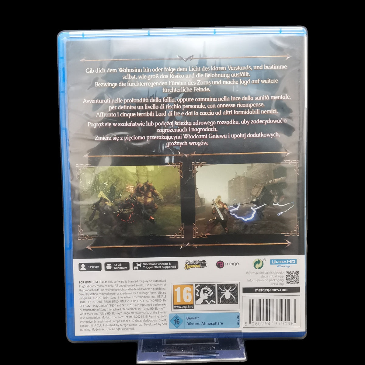 Morbid: The Lords of Ire - Playstation 5 PS5 - CiB - PAL - deutsch - Gebraucht