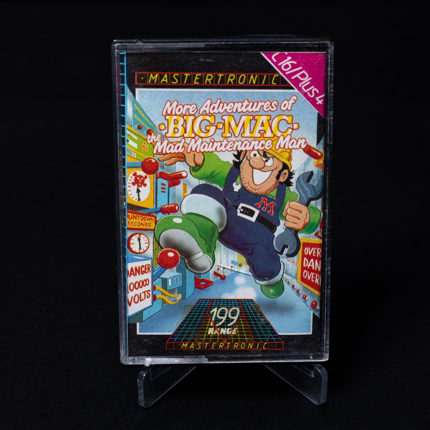 more-adventures-of-big-mac-commodore-16-c16-plus-4-kassette-cib-gebraucht-1 - Utopia Collectibles