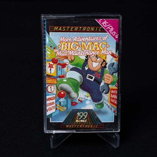 more-adventures-of-big-mac-commodore-16-c16-plus-4-kassette-cib-gebraucht-1 - Utopia Collectibles