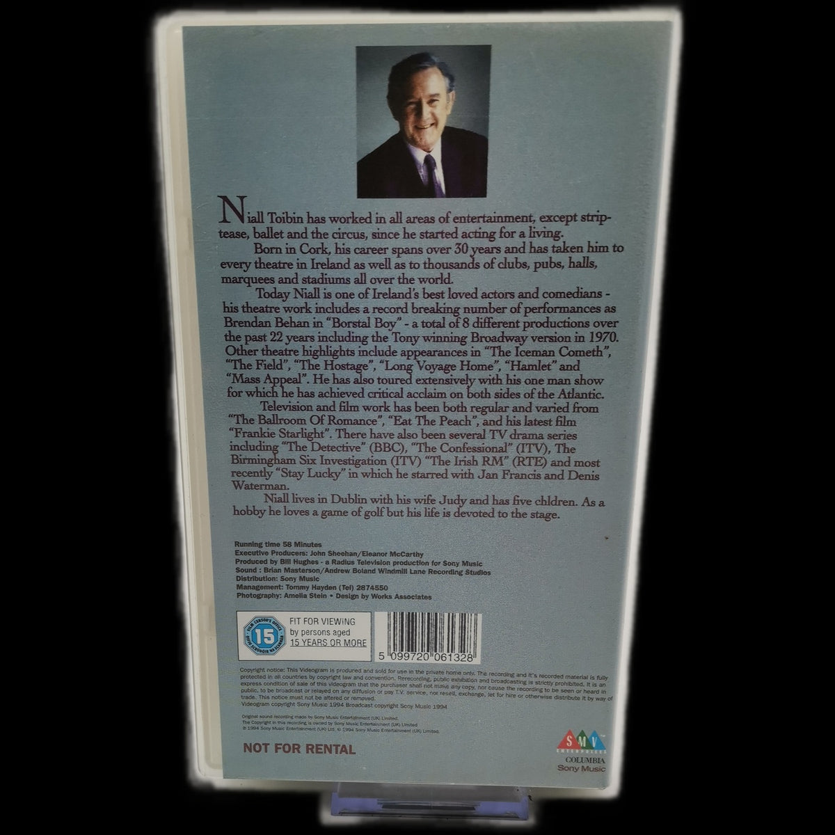 More Niall Toibin Live - VHS Live-Aufzeichnung - Comedy - PAL - Zustand Sehr gut