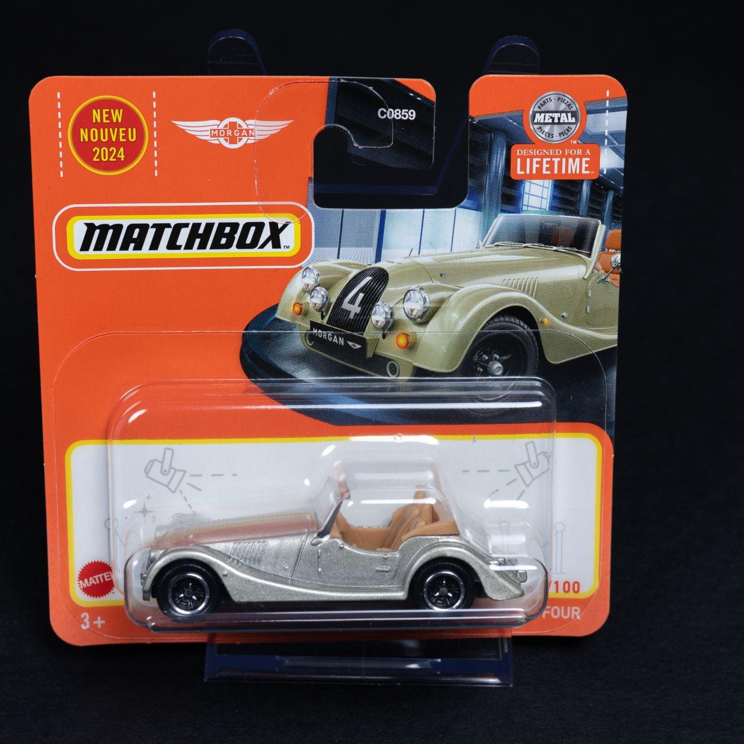 morgan-plus-four-sammlerstueck-standmodell-mattel-matchbox-164-ovp-1 - Utopia Collectibles