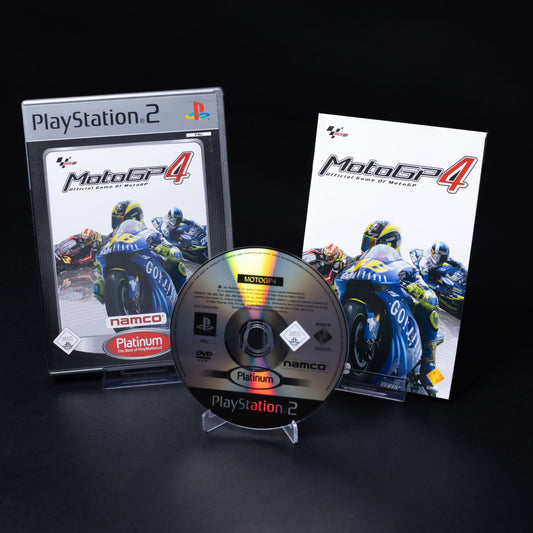 MotoGP 4 - Playstation PS2 Platinum - CiB - PAL Deutsch - Gebraucht