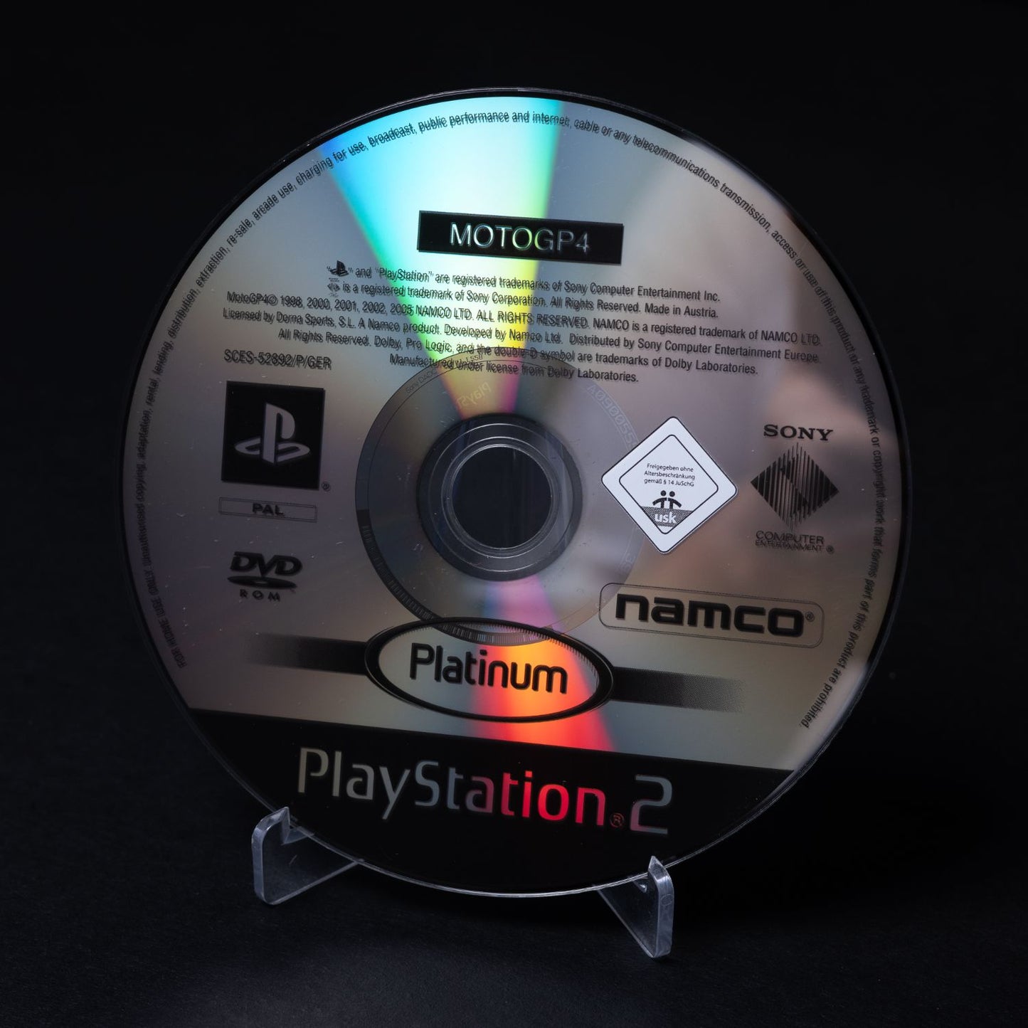 MotoGP 4 - Playstation PS2 Platinum - CiB - PAL Deutsch - Gebraucht