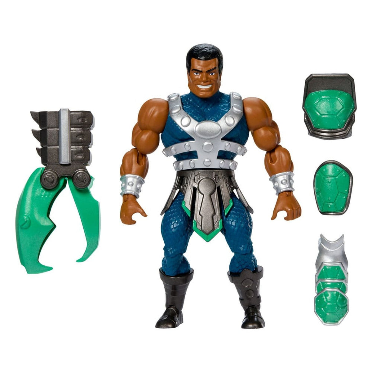 MOTU x TMNT: Turtles of Grayskull Actionfigur Clamp Champ 14 cm - Neu & OVP