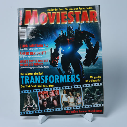 Moviestar - Juli 2007 - Filmadaption - Transformers - Deutsch - Zustand Gut