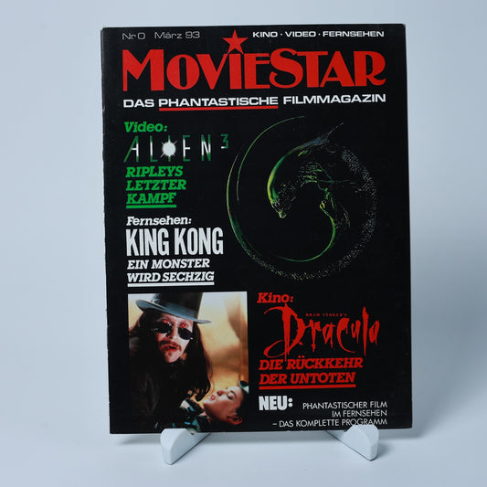 Moviestar - März 1993 - Fernsehen - Alien - Ausgabe Nr. 0 - Zustand Gut