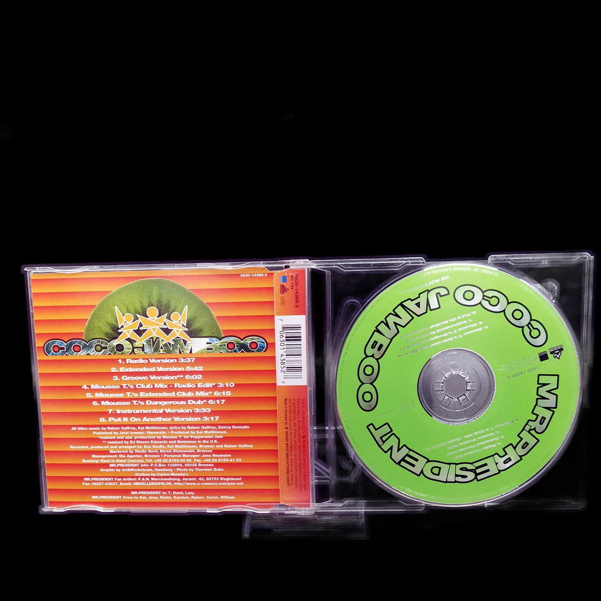 Mr. President - Coco Jamboo - CD - Dance & Electronic - Maxi-Single - Gebraucht