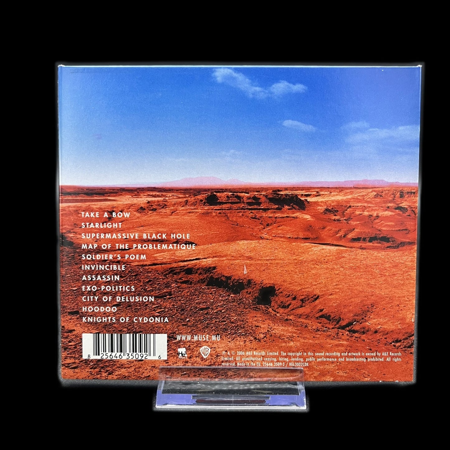 Muse - Black Holes & Revelations - CD - Rock - Album - 2006 - Gebraucht
