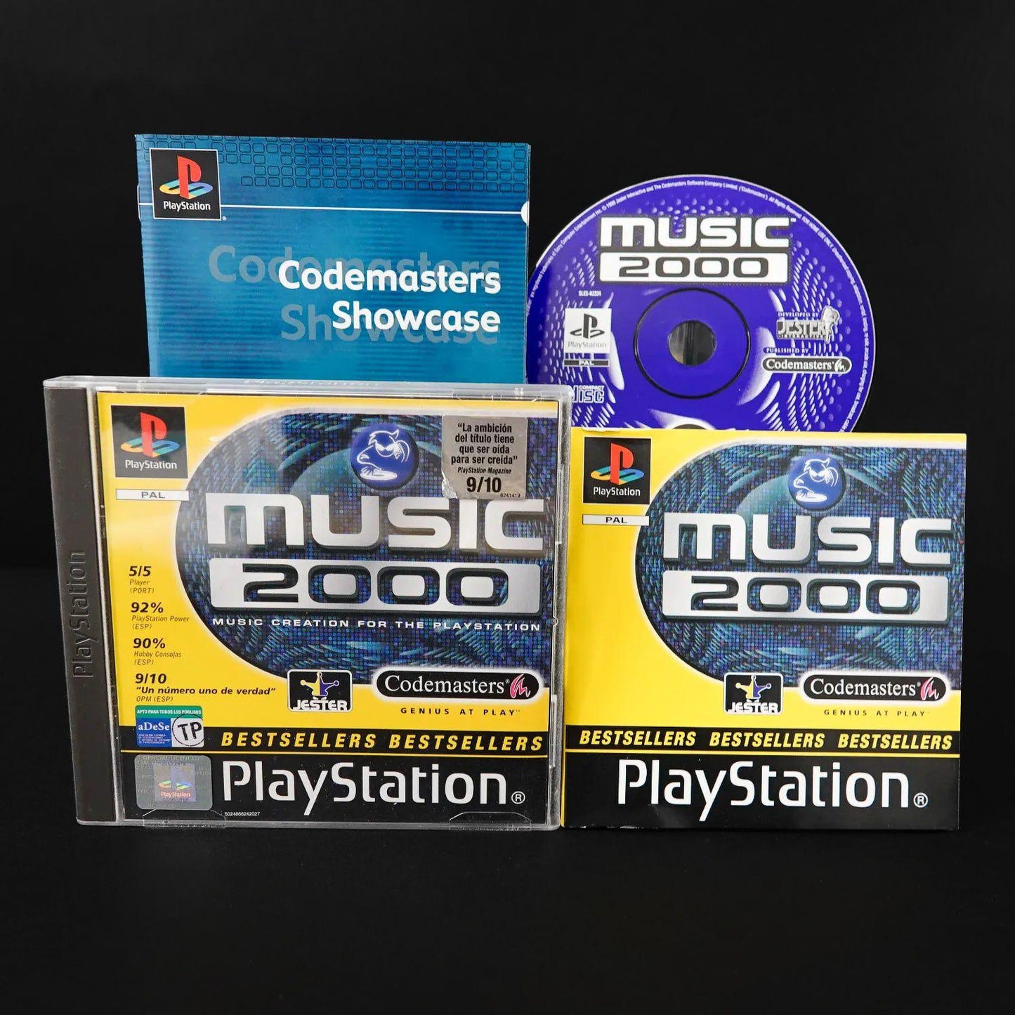 music-2000-playsation-1-ps1-cib-komplett-spanisch-gebraucht-top-zustand-2 - Utopia Collectibles