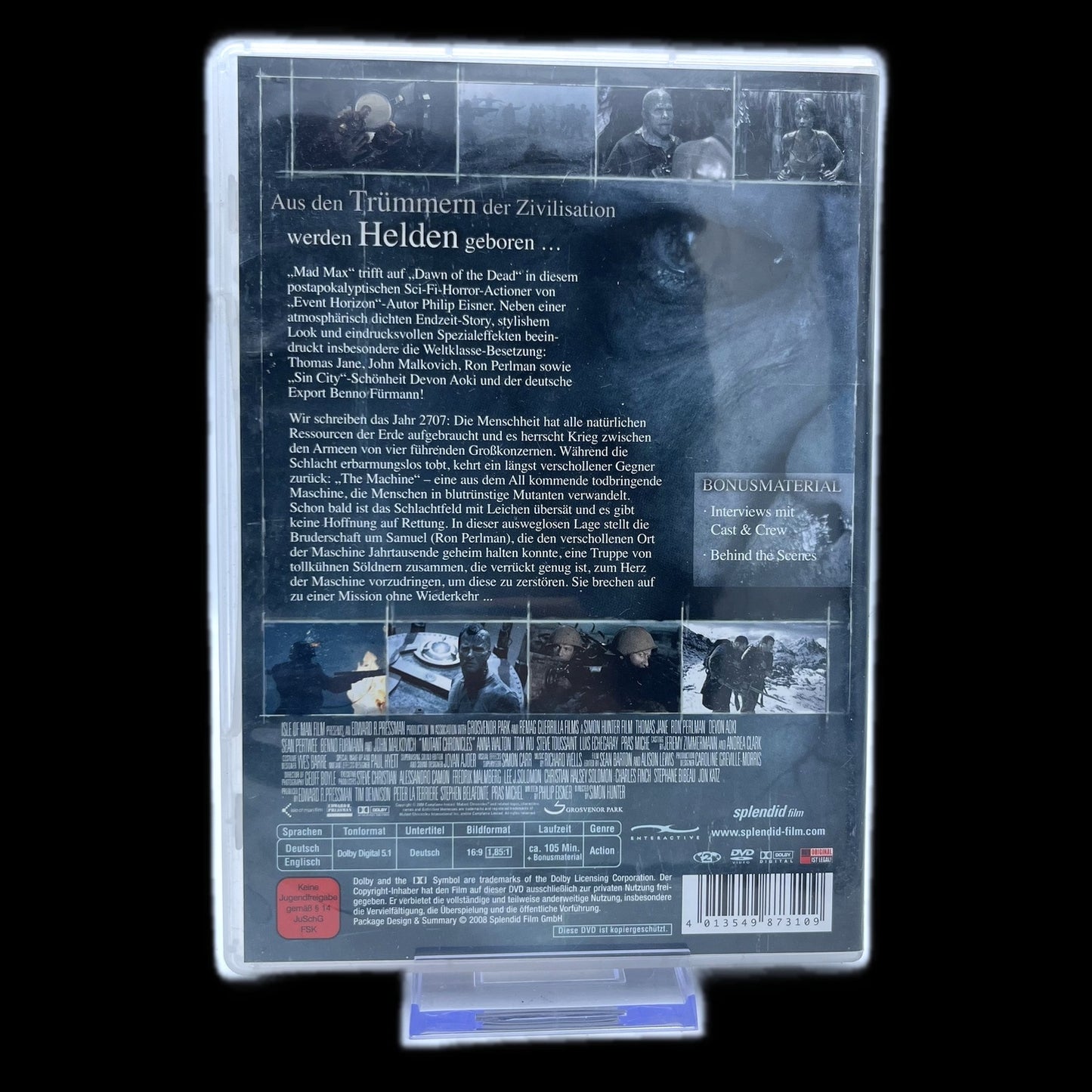 Mutant Chronicles - Sonderedition mit Dogtag - Bonusmaterial - DVD - Gebraucht