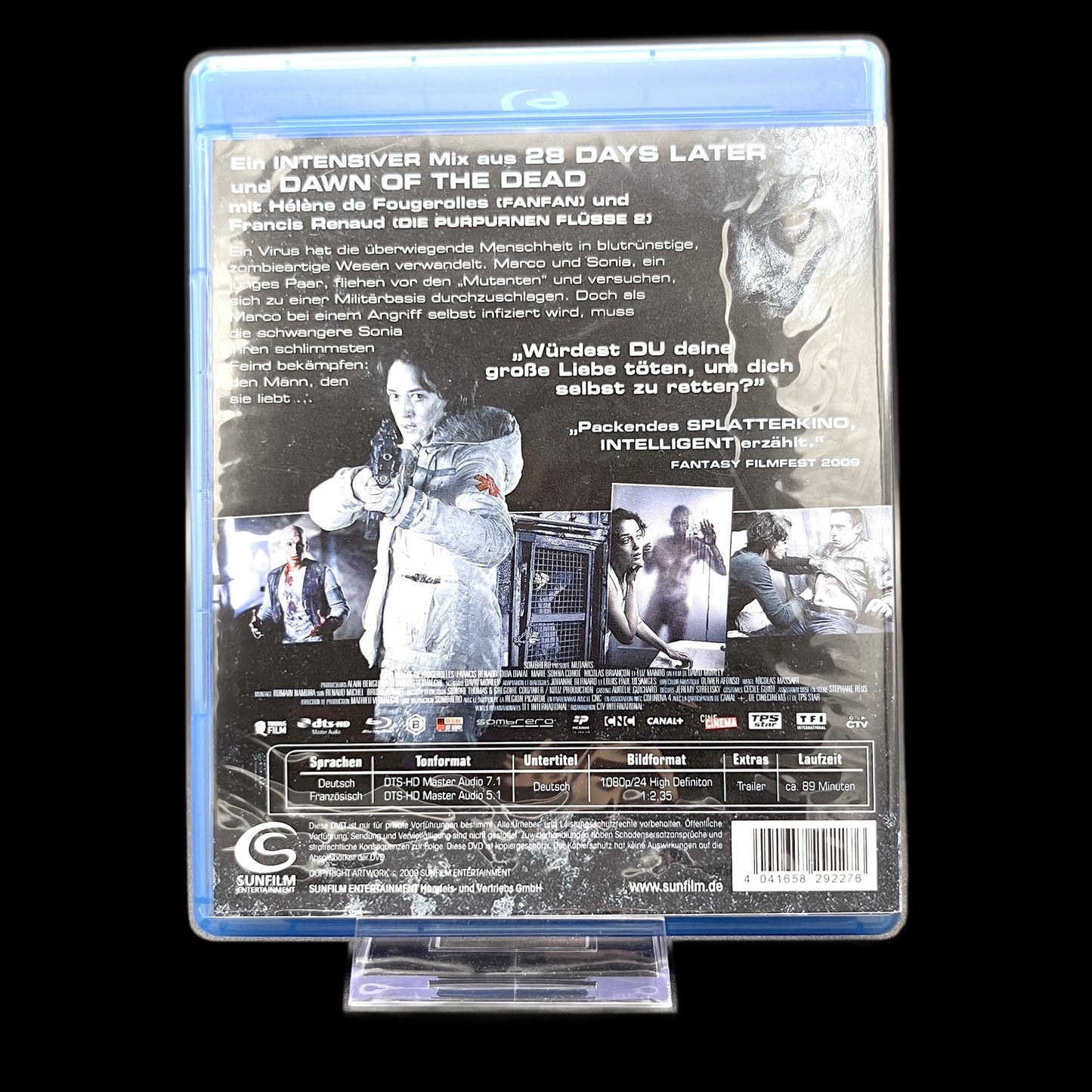 Mutants - Horror-Splatterfilm - Zombies - David Morley - Blu-Ray - Gebraucht