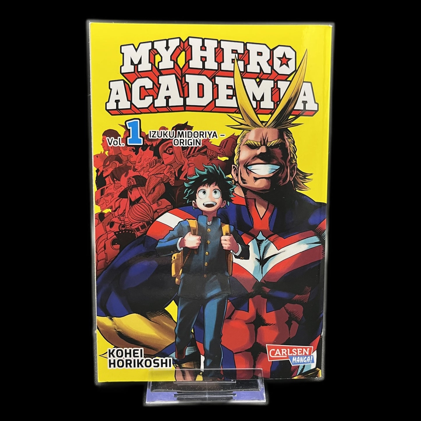 My Hero Academia - Band 1-3 - Carlsen Manga - Deutsch - Shonen - Schwarzweiß