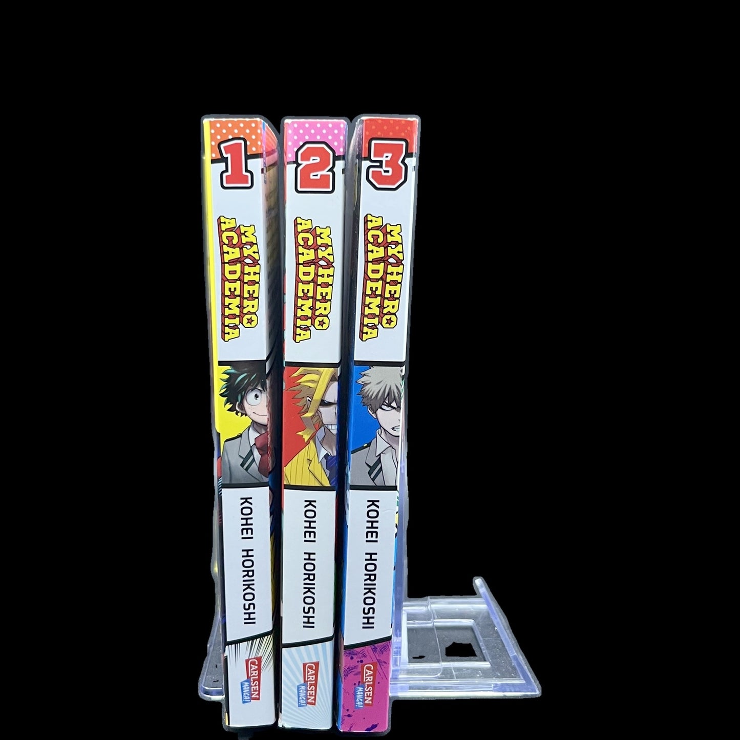 My Hero Academia - Band 1-3 - Carlsen Manga - Deutsch - Shonen - Schwarzweiß