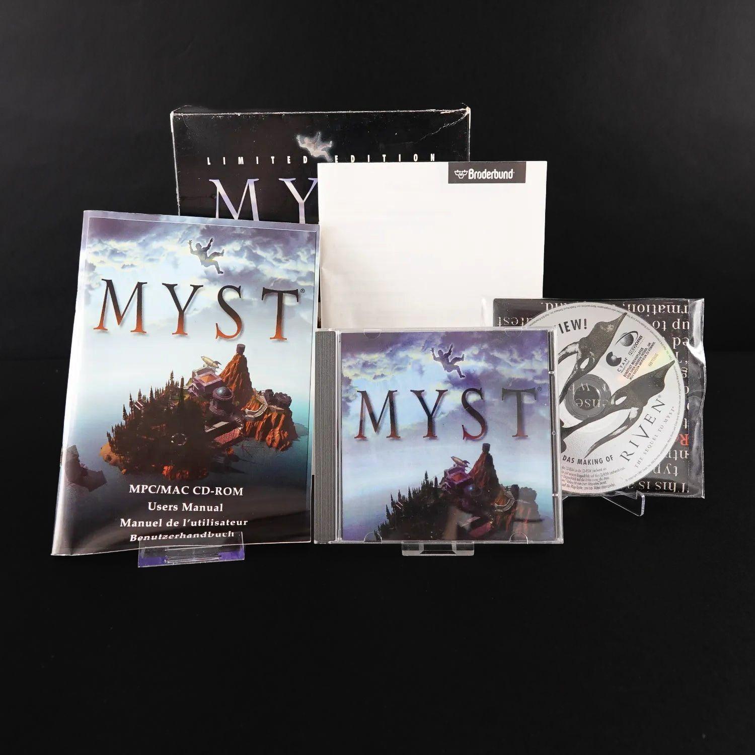 myst-pc-cd-rom-spiel-big-box-cib-mit-anleitung-zustand-sehr-gut-1 - Utopia Collectibles