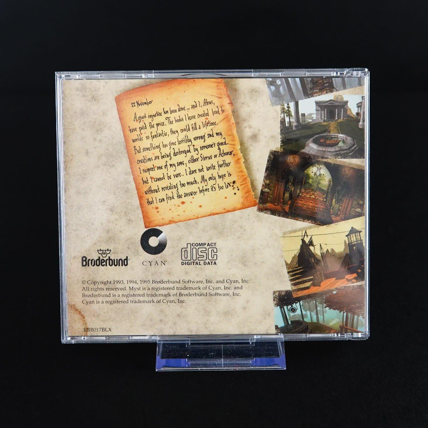myst-pc-cd-rom-spiel-big-box-cib-mit-anleitung-zustand-sehr-gut-10 - Utopia Collectibles