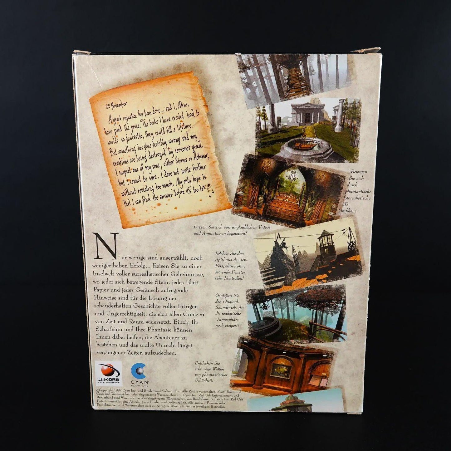 myst-pc-cd-rom-spiel-big-box-cib-mit-anleitung-zustand-sehr-gut-7 - Utopia Collectibles